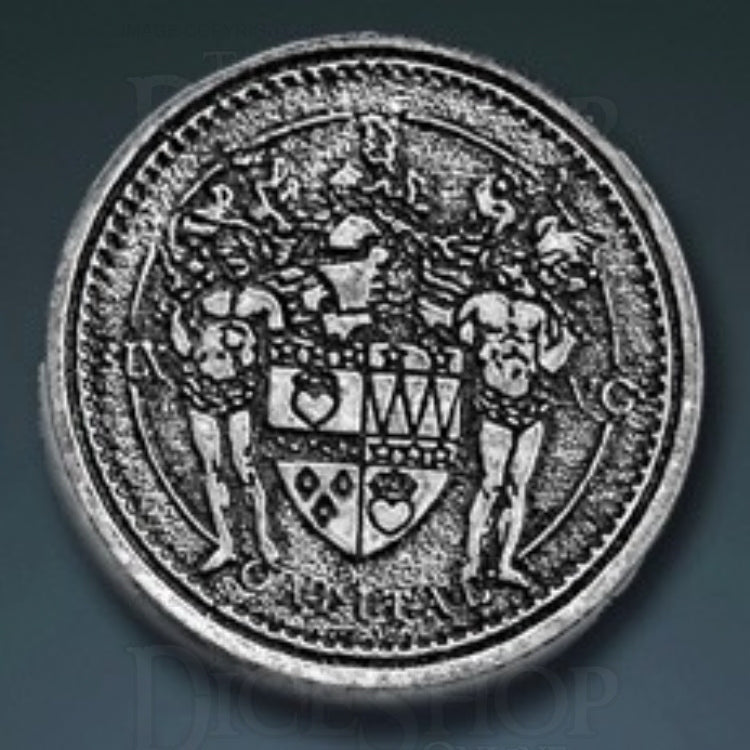 Capital Legendary Metal Silver Coin – The Dice Shop Online