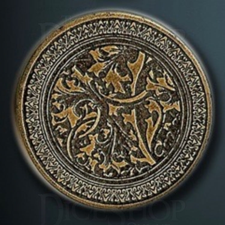 Dragon Legendary Metal Gold Coin