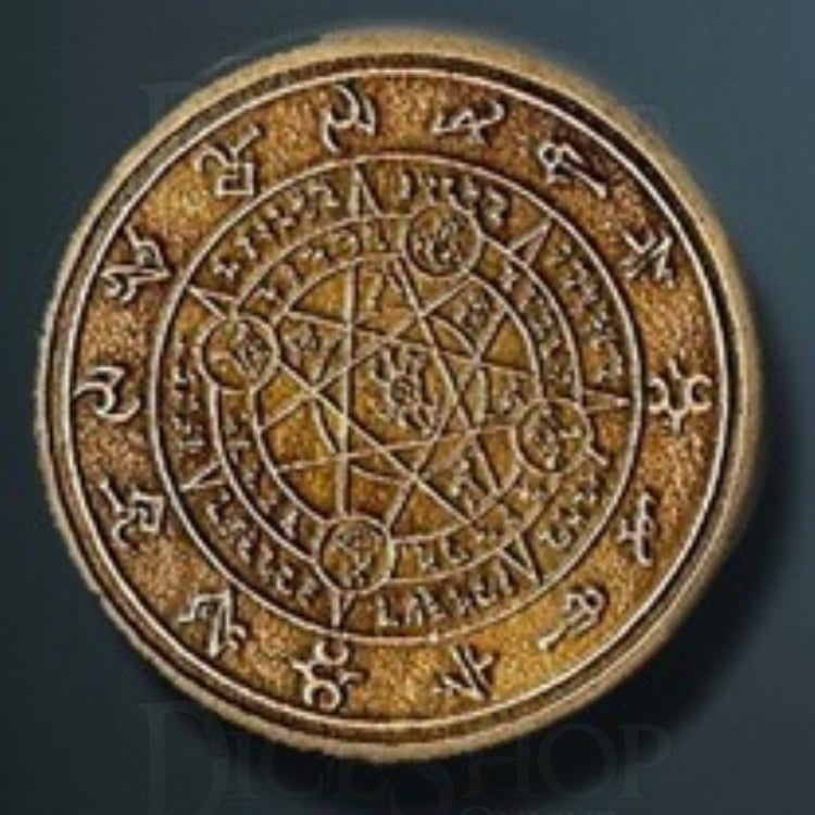 Elven Legendary Metal Gold Coin