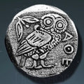 Greek Legendary Metal Silver Coin