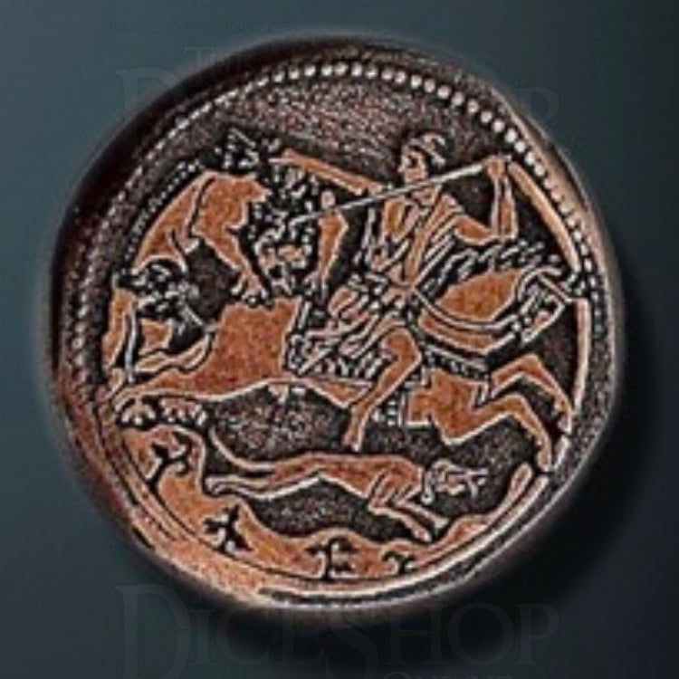 Greek Legendary Metal Copper Coin