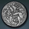 Medieval Legendary Metal Silver Coin
