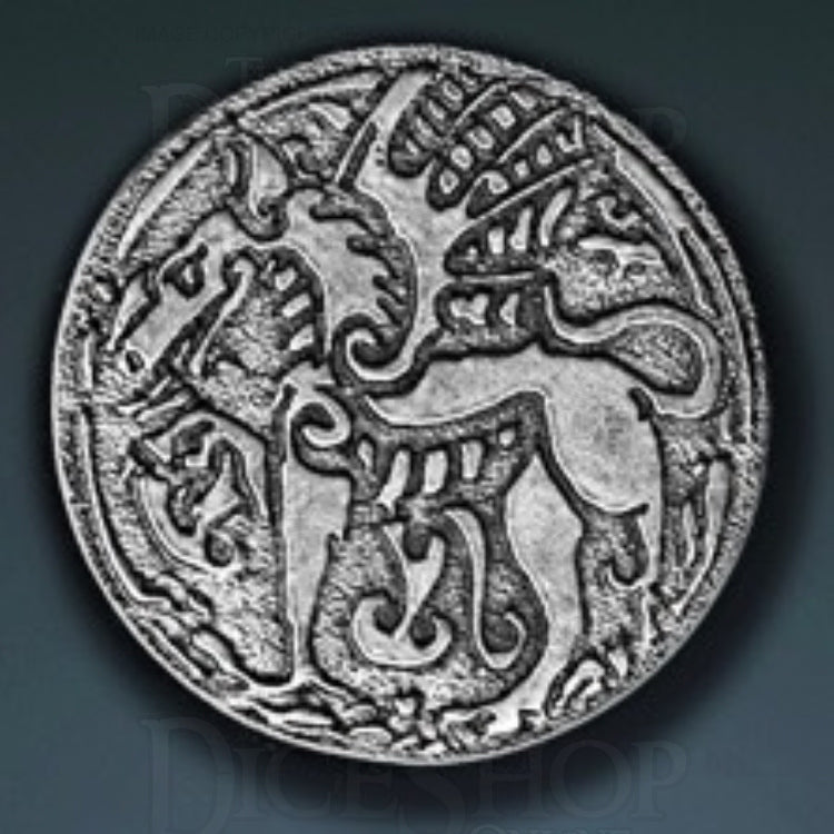 Medieval Legendary Metal Silver Coin