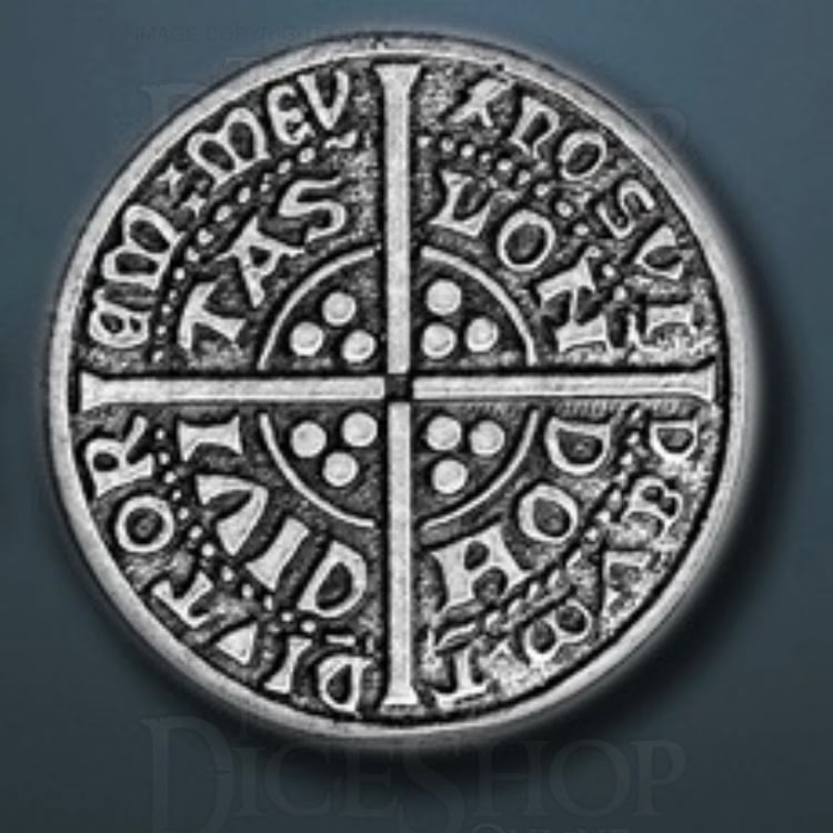 Medieval Legendary Metal Silver Coin