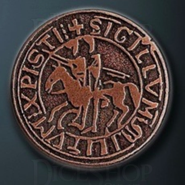 Medieval Legendary Metal Copper Coin