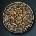 Pirate Legendary Metal Gold Coin