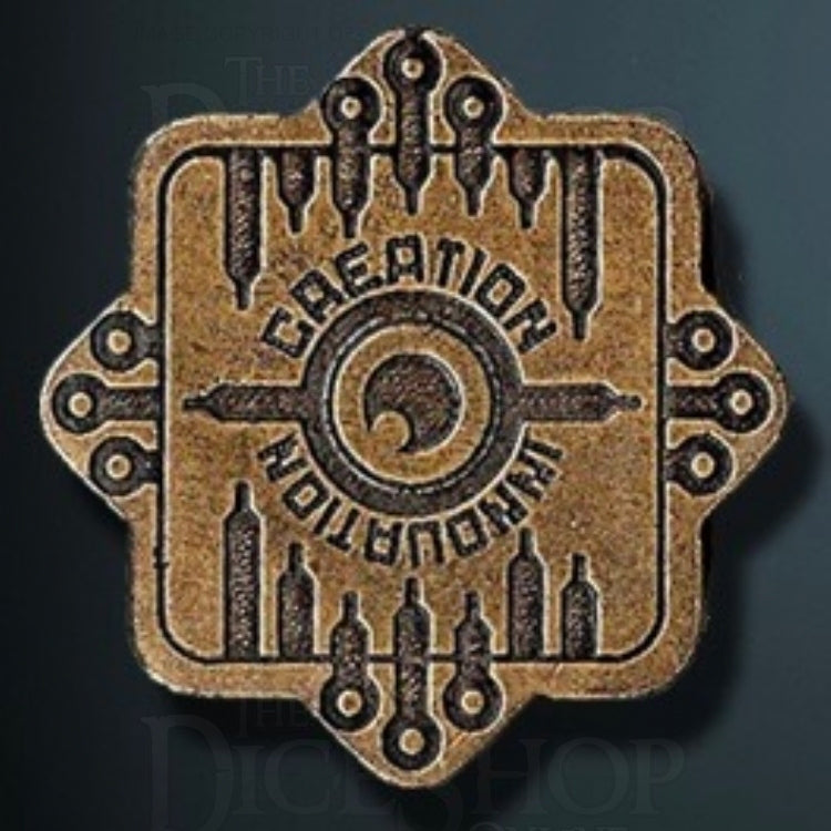 Sci-Fi Legendary Metal Gold Coin