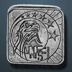 Sci-Fi Legendary Metal Silver Coin