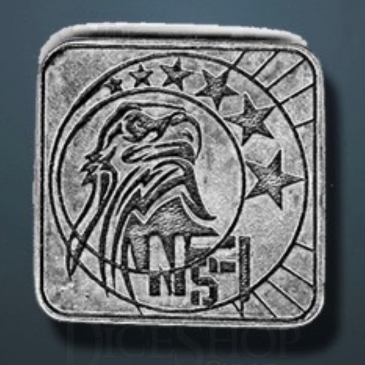 Sci-Fi Legendary Metal Silver Coin