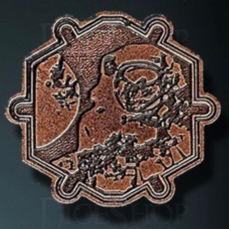 Sci-Fi Legendary Metal Copper Coin