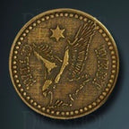 Wild West Legendary Metal Gold Coin