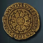 Orc Legendary Metal Gold Coin