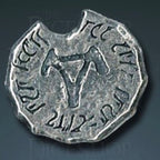 Orc Legendary Metal Silver Coin