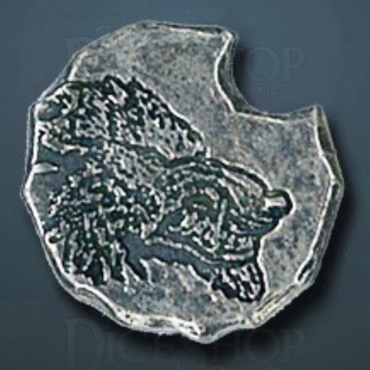 Orc Legendary Metal Silver Coin