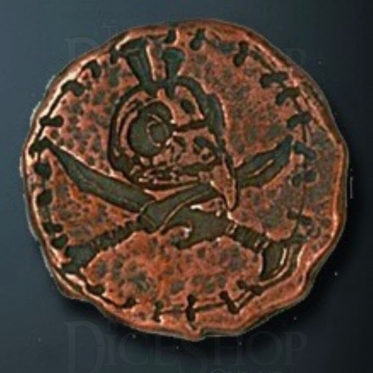 Orc Legendary Metal Copper Coin