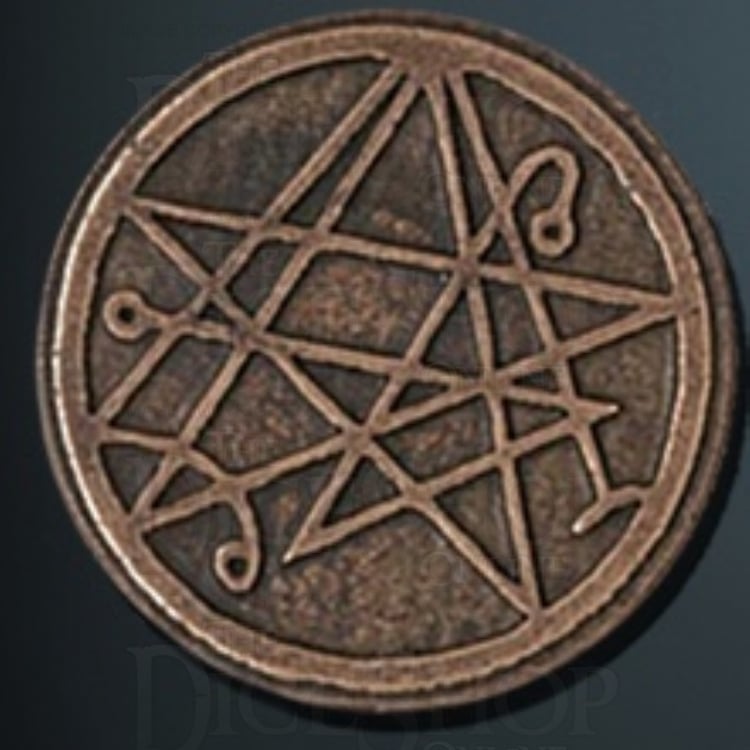 Cthulhu Legendary Metal Copper Coin