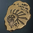 Necromancer Legendary Metal Gold Coin