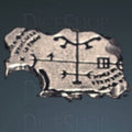 Necromancer Legendary Metal Silver Coin