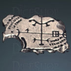 Necromancer Legendary Metal Silver Coin