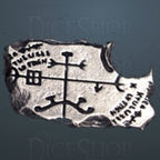 Necromancer Legendary Metal Silver Coin