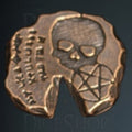Necromancer Legendary Metal Copper Coin