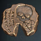 Necromancer Legendary Metal Copper Coin