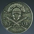 Roman Legendary Metal Silver Coin