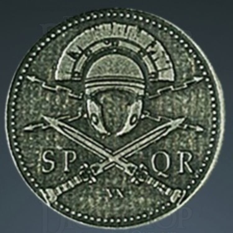Roman Legendary Metal Silver Coin