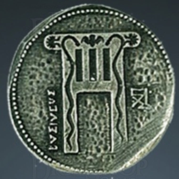 Spartan Legendary Metal Silver Coin