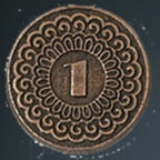 Units Legendary Metal Copper Coin