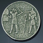 Egyptian Legendary Metal Silver Coin