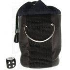 Chasm Vortex Large Dark Brown High Grade Leather Dice Bag