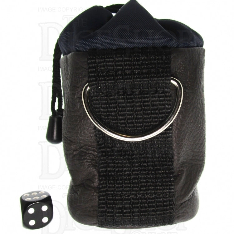 Chasm Vortex Large Dark Brown High Grade Leather Dice Bag