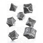 Q Workshop Mythical Metal 7 Dice Polyset