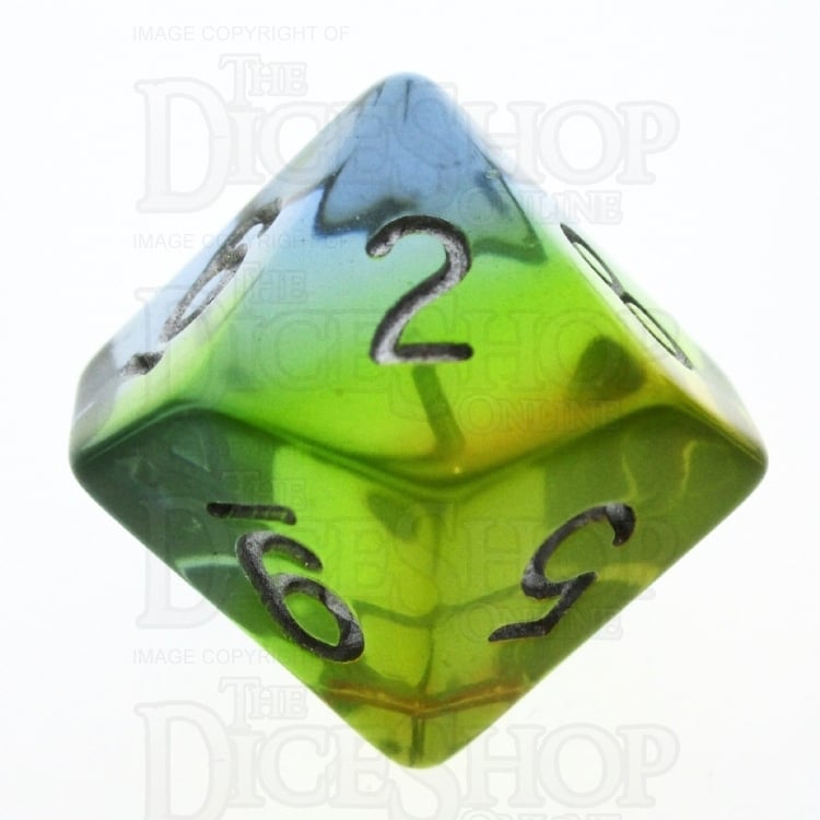TDSO Layer Transparent Astral D10 Dice