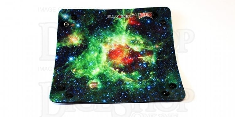 Folding Dice Tray - Space - Star Cloud