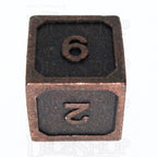 TDSO Metal Fire Forge Ancient Copper 7 Dice Polyset
