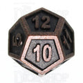TDSO Metal Fire Forge Ancient Copper D12 Dice