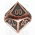 TDSO Metal Fire Forge Copper Percentile Dice