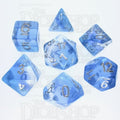 TDSO Layer Transparent Blue Sky 7 Dice Polyset