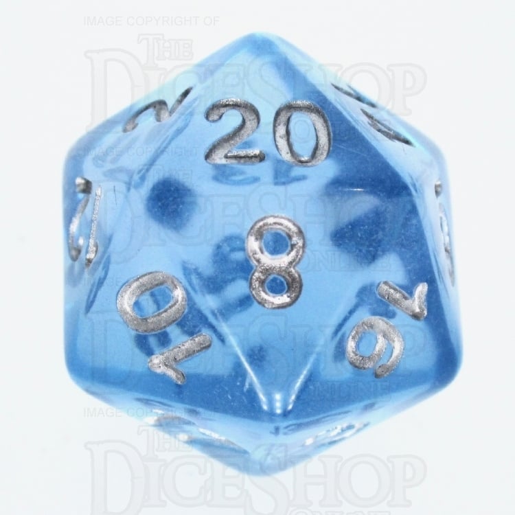 TDSO Layer Transparent Blue Sky 7 Dice Polyset