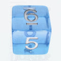 TDSO Layer Transparent Blue Sky D6 Dice