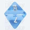 TDSO Layer Transparent Blue Sky D8 Dice