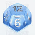 TDSO Layer Transparent Blue Sky D12 Dice