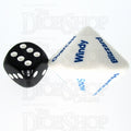 Koplow Opaque White Weather Dice JUMBO D14 Dice