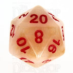 TDSO Jade Ivory & Red 7 Dice Polyset