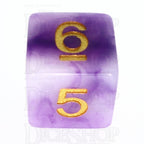 TDSO Jade Purple & Gold 7 Dice Polyset