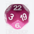 Impact Opaque Light Purple & White D22 Dice - Discontinued