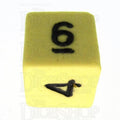 HALF PRICE CLEARANCE Crit Hit Ancient Scroll Ceramic D6 Dice
