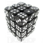TDSO Glitter Black 36 x D6 Dice Set